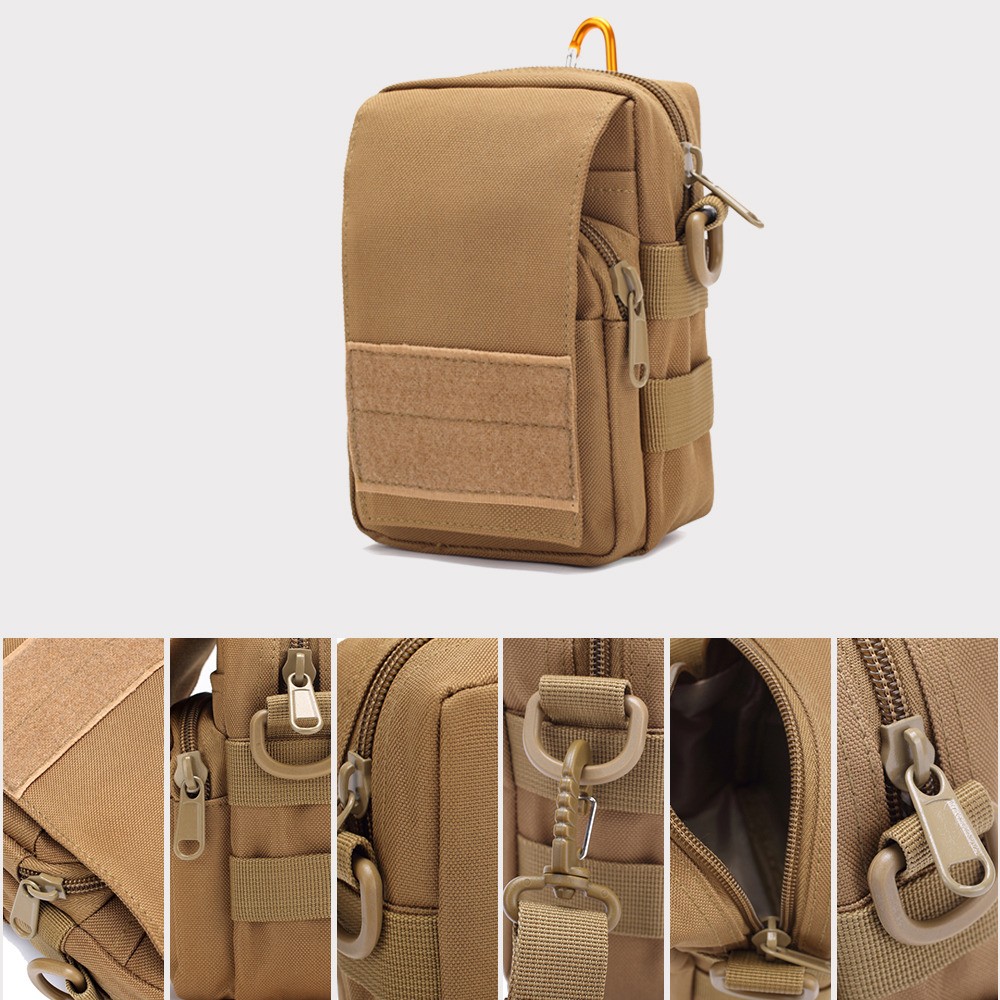 1/2 PACK Tactical Molle Admin Pouch Gadget Organizer Phone Holder Waist EDC Pack