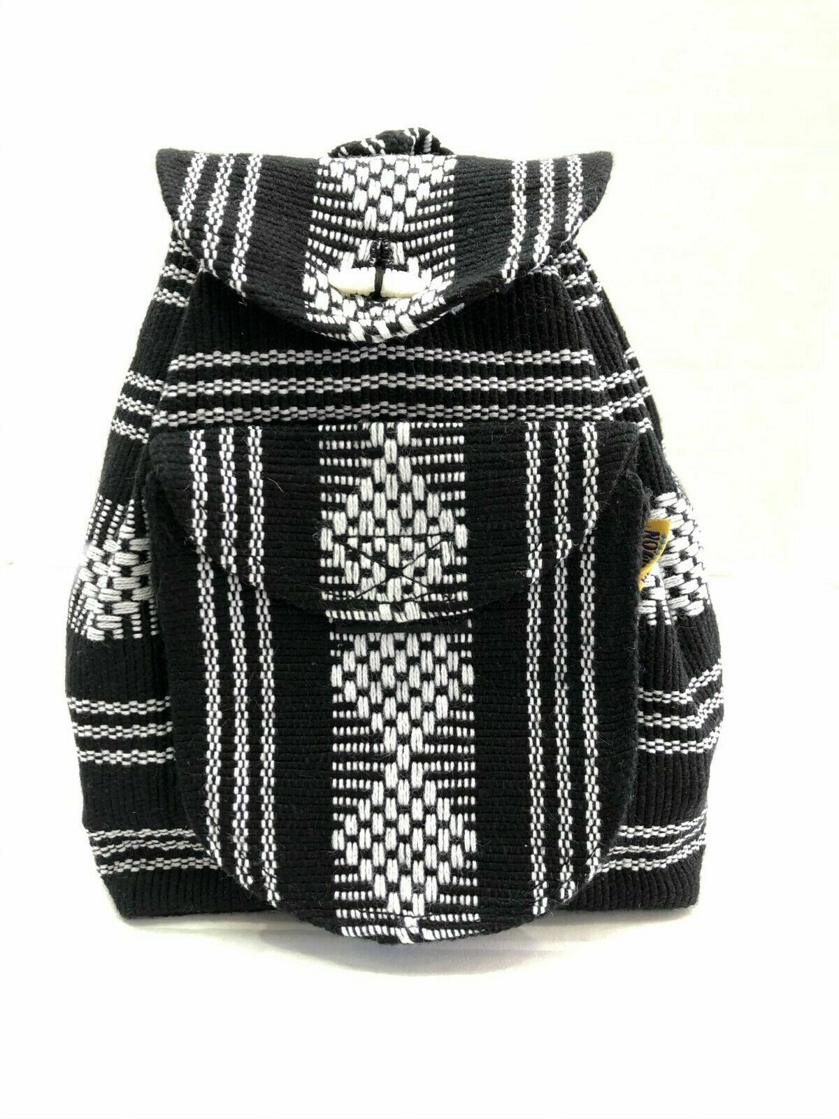 Authentic MINI RASTA Bag Beach Hippie Baja Ethnic Backpack Made in Mexico 10 PCS