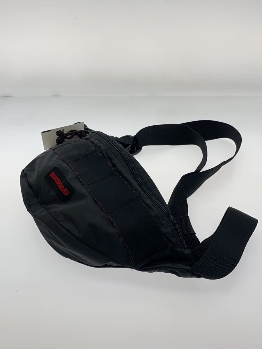 BRIEFING Waist Bag Nylon BLK Solid Color