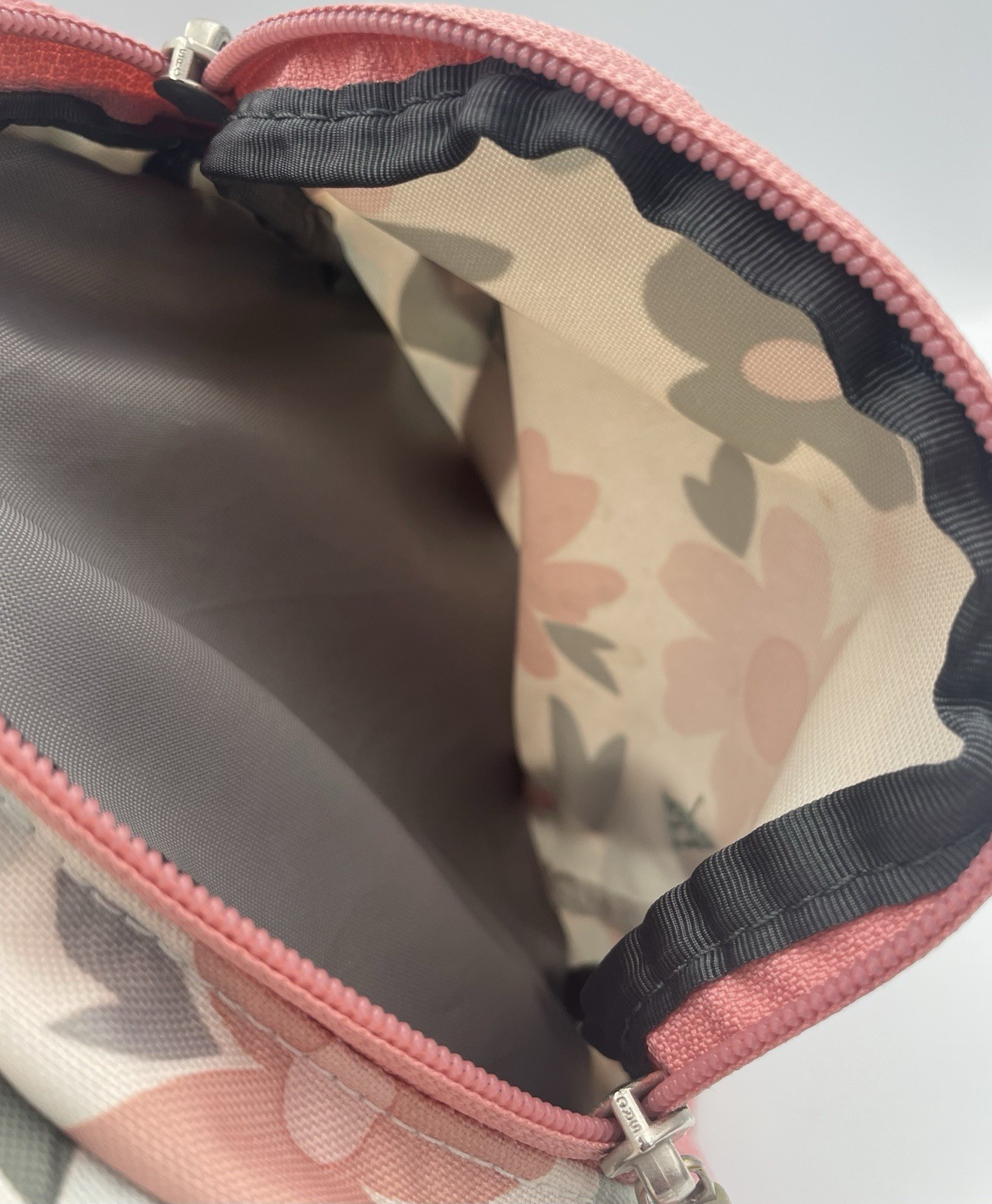 The North Face Sprout Backpack Multi Pink Gray Floral Purse Handbag Kids Travel