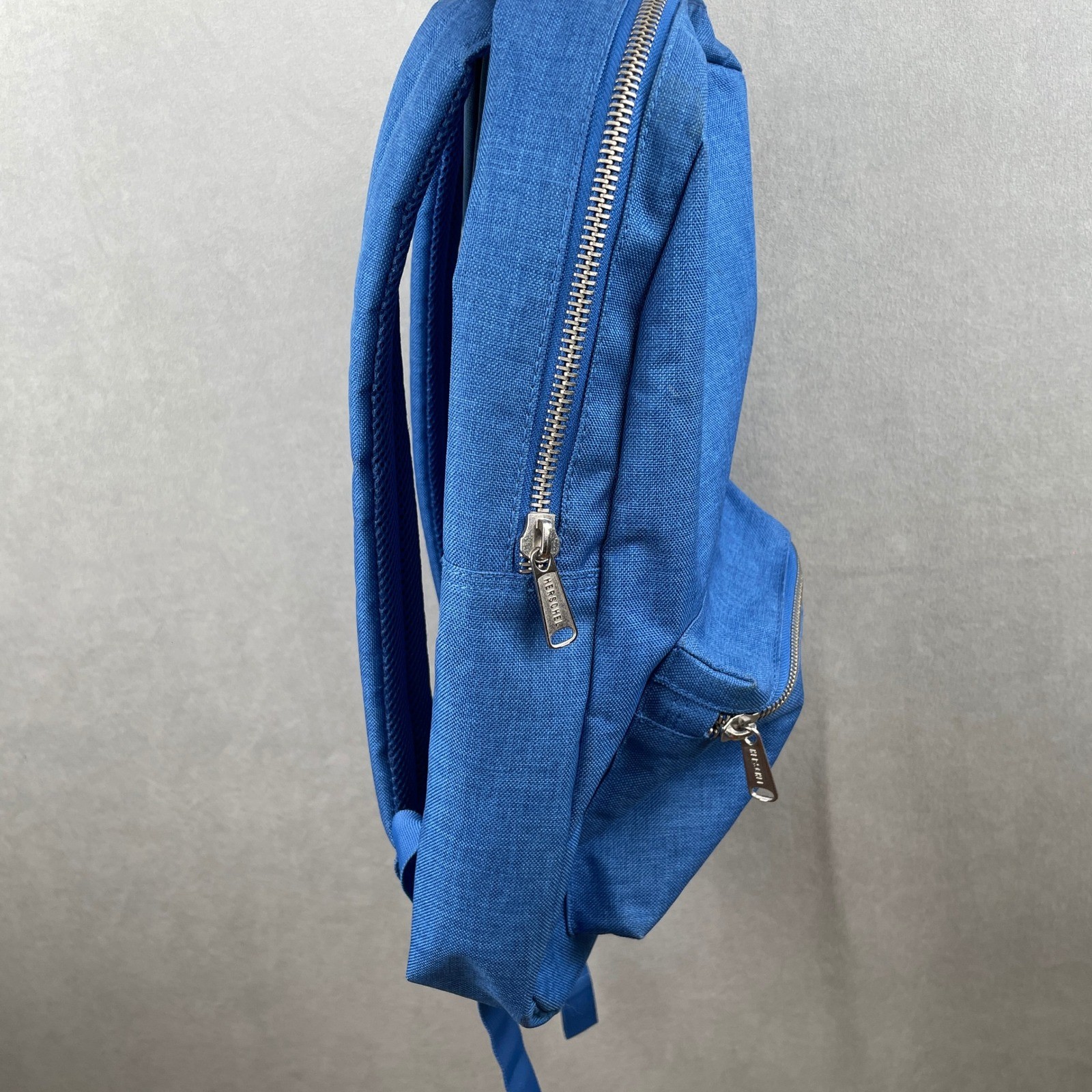 Herschel Supply Co Heritage Backpack Royal Blue Canvas Laptop Sleeve Bookbag