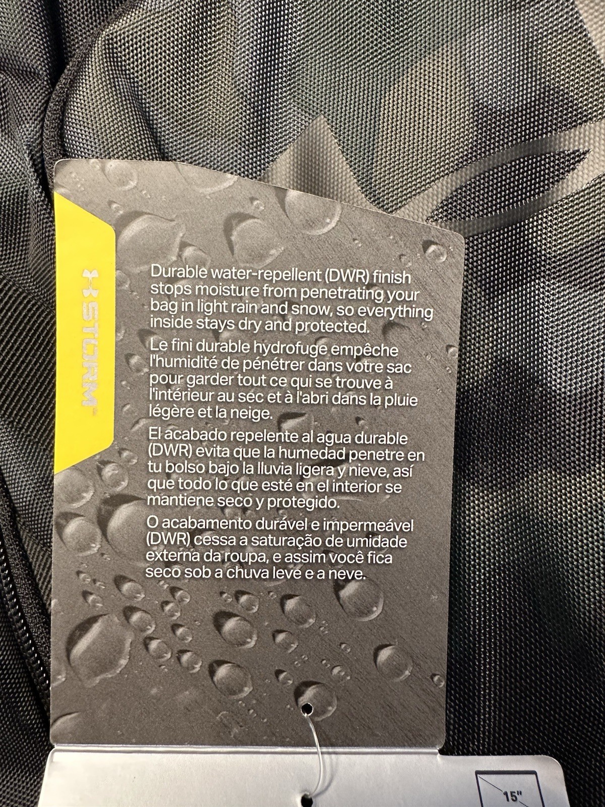 Under Armour Hustle 3.0 Backpack Camouflage School Bag~NWT