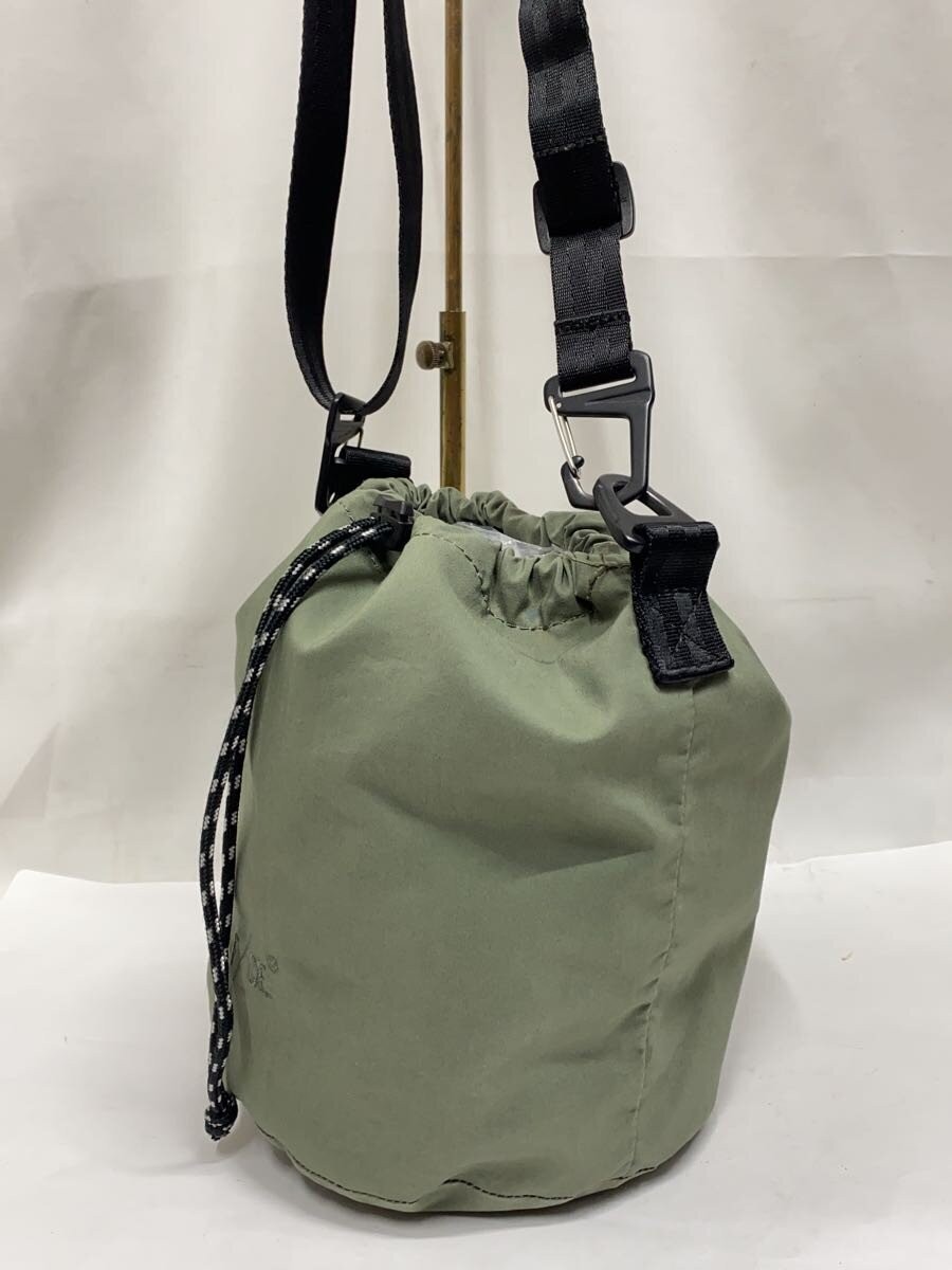 F CE Shoulder Bag, Nylon, Khaki (Plain)