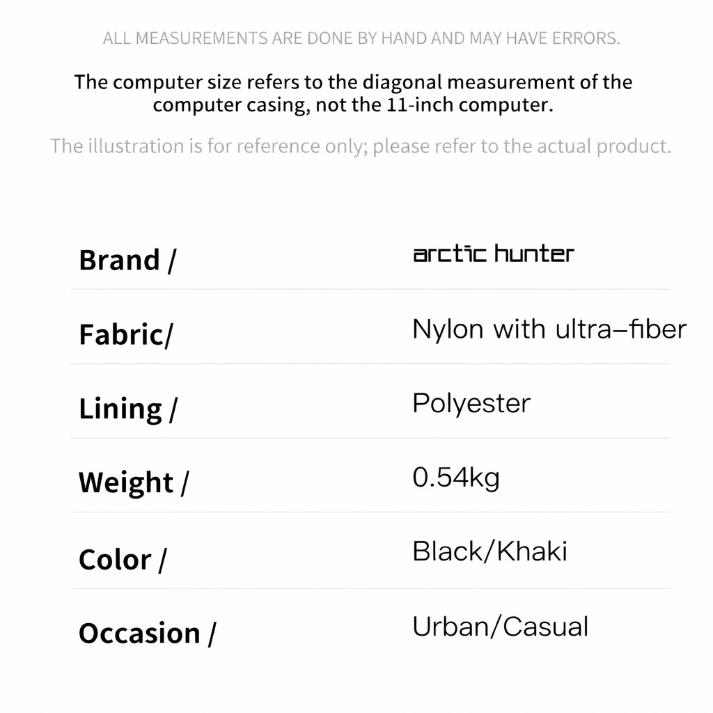Arctic Hunter Men’s Waterproof Messenger Crossbody Bag–Stylish Work & Travel Bag