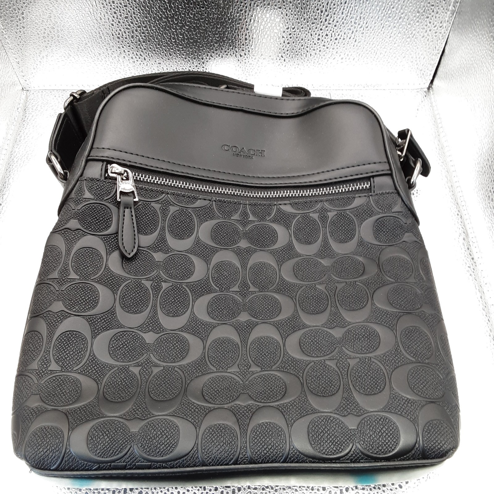 Coach Houston Flight Bag in Signature Leather (Style No. 4009)