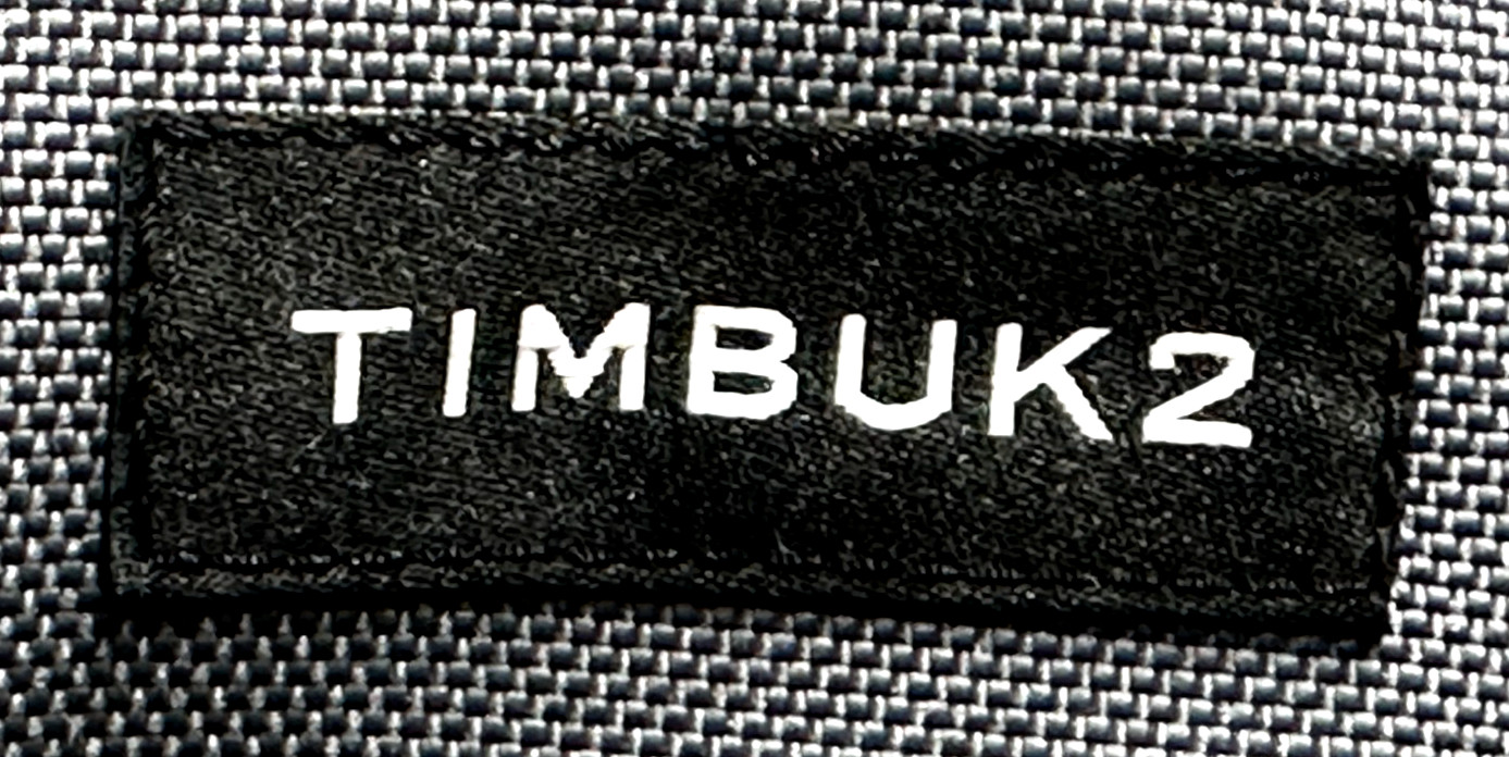 TIMBUK2 Alcatraz Water Resistant Backpack Gray Blue Purple – Used