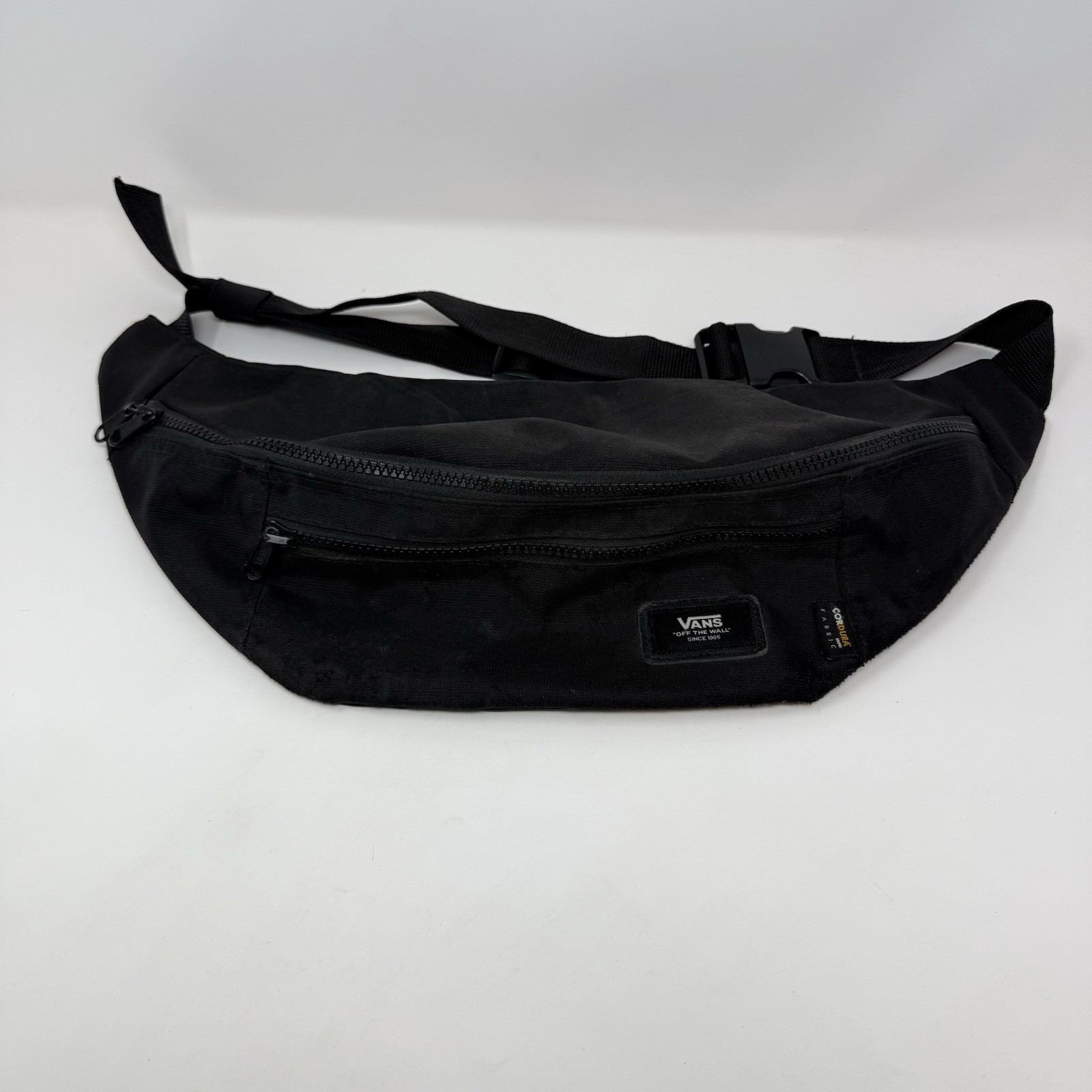 VANS Ward Ripstop Crossbody Bag Distressed Black