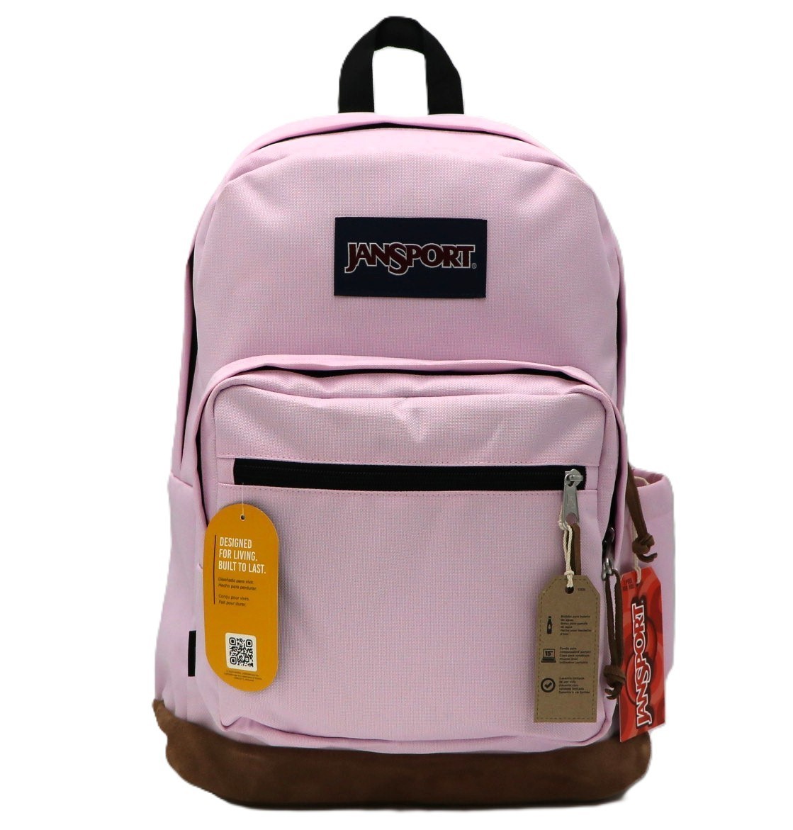Jansport “Right Pack” Backpack Suede School Book Bag Laptop Original Authentic