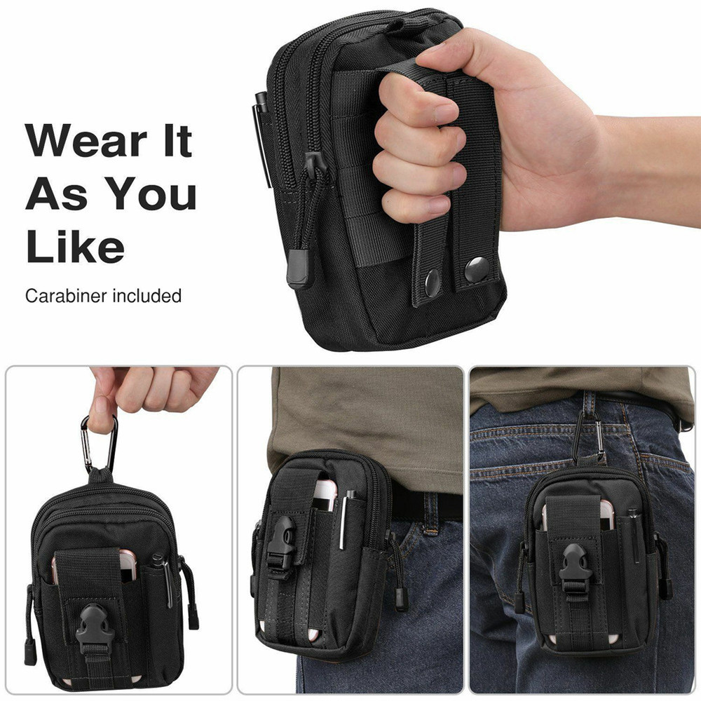 Backpack Tactical Chest Shoulder Fanny Pack Cross Body Molle Small Bag Rucksack