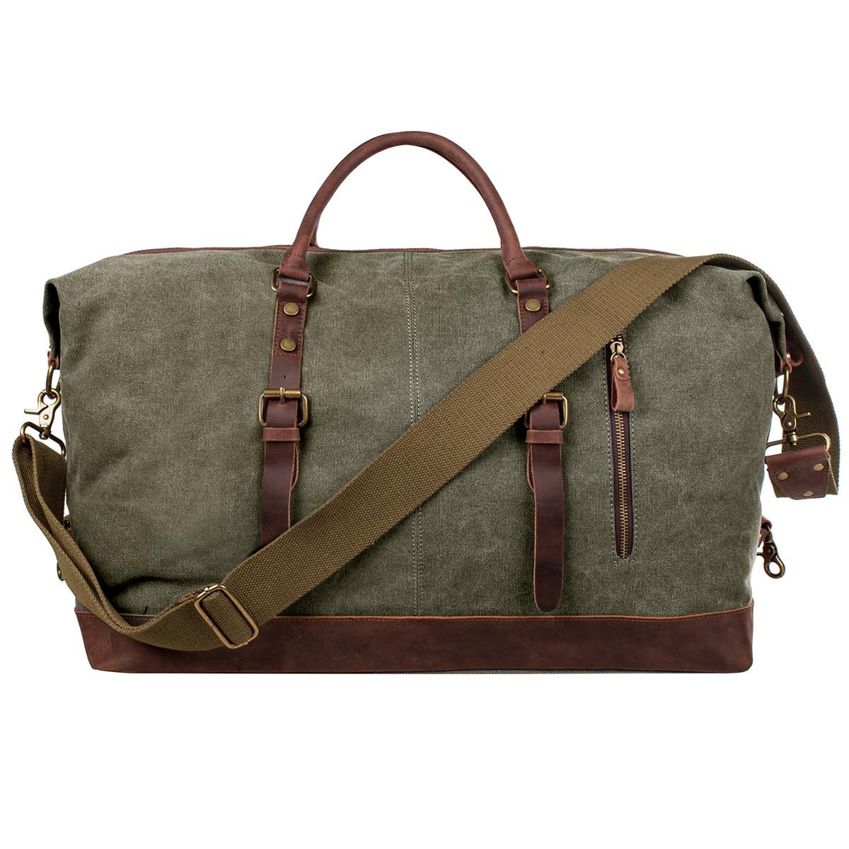 SZONE Duffle Bag for Travel Canvas Duffel Bag Carry on Weekender Bag for Men