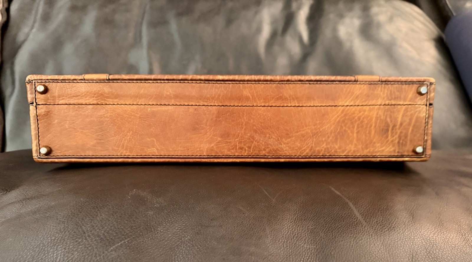 GOLDPFEIL “CARACCIOLA” Premium Leather Executive Briefcase #2150 – W GERMANY