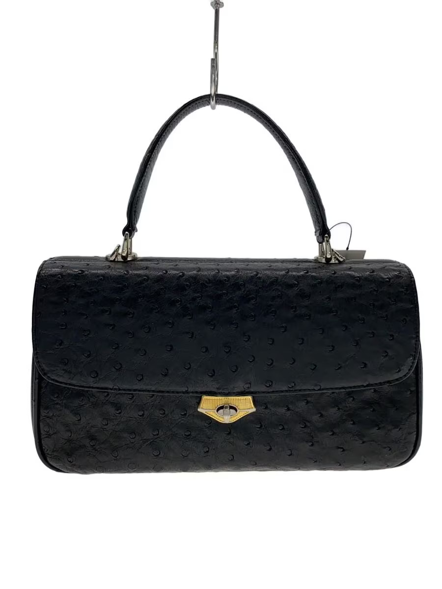 Other Brands Bag Leather BLK Solid Color