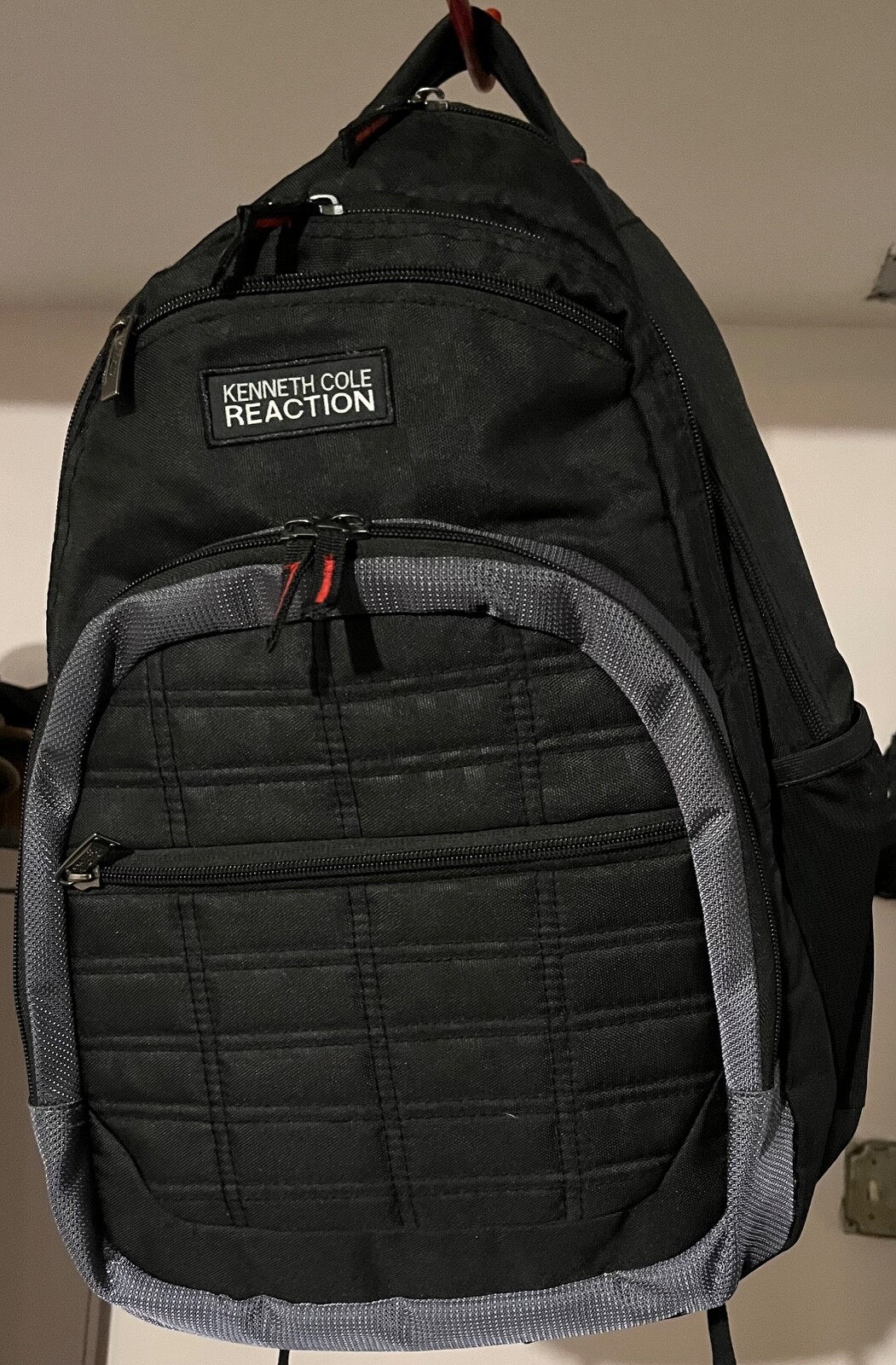 Kenneth Cole Reaction 16″, Black Polyester, Polyester Backpack