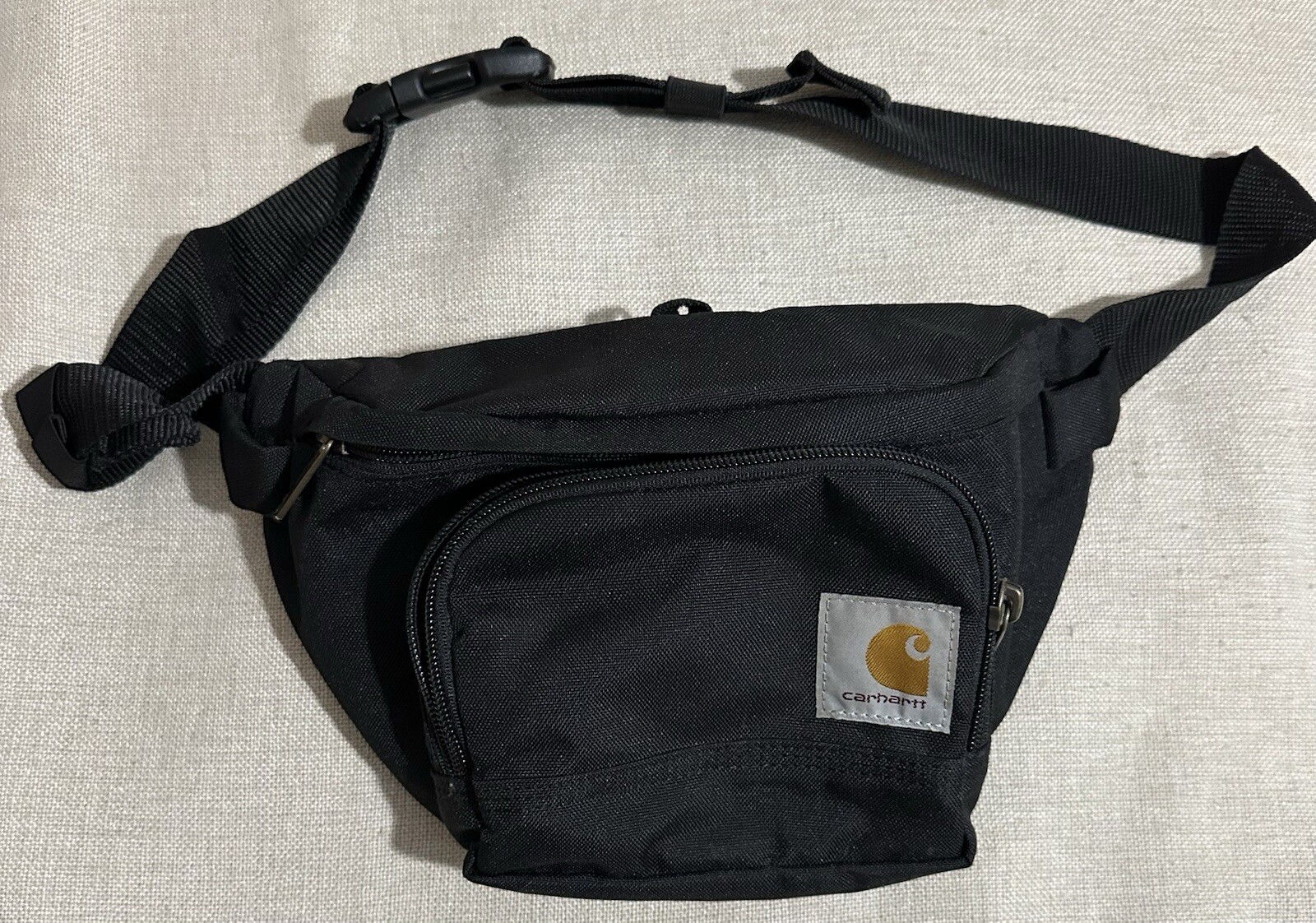 CARHARTT Outdoors Zip Bag, Running Belt, Pouch, Camping Hiking, Fanny Waist Pack