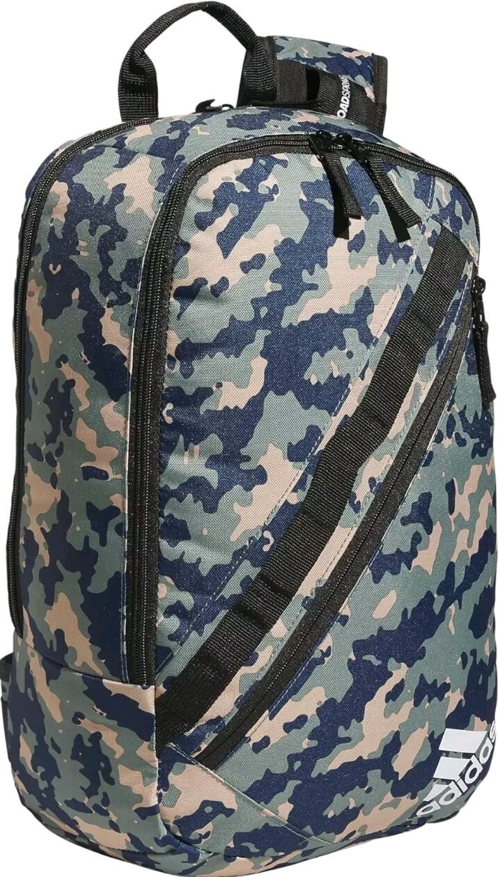 Adidas Prime Sling Backpack, Color: Essential Camo Crew Single Strap Crossbody