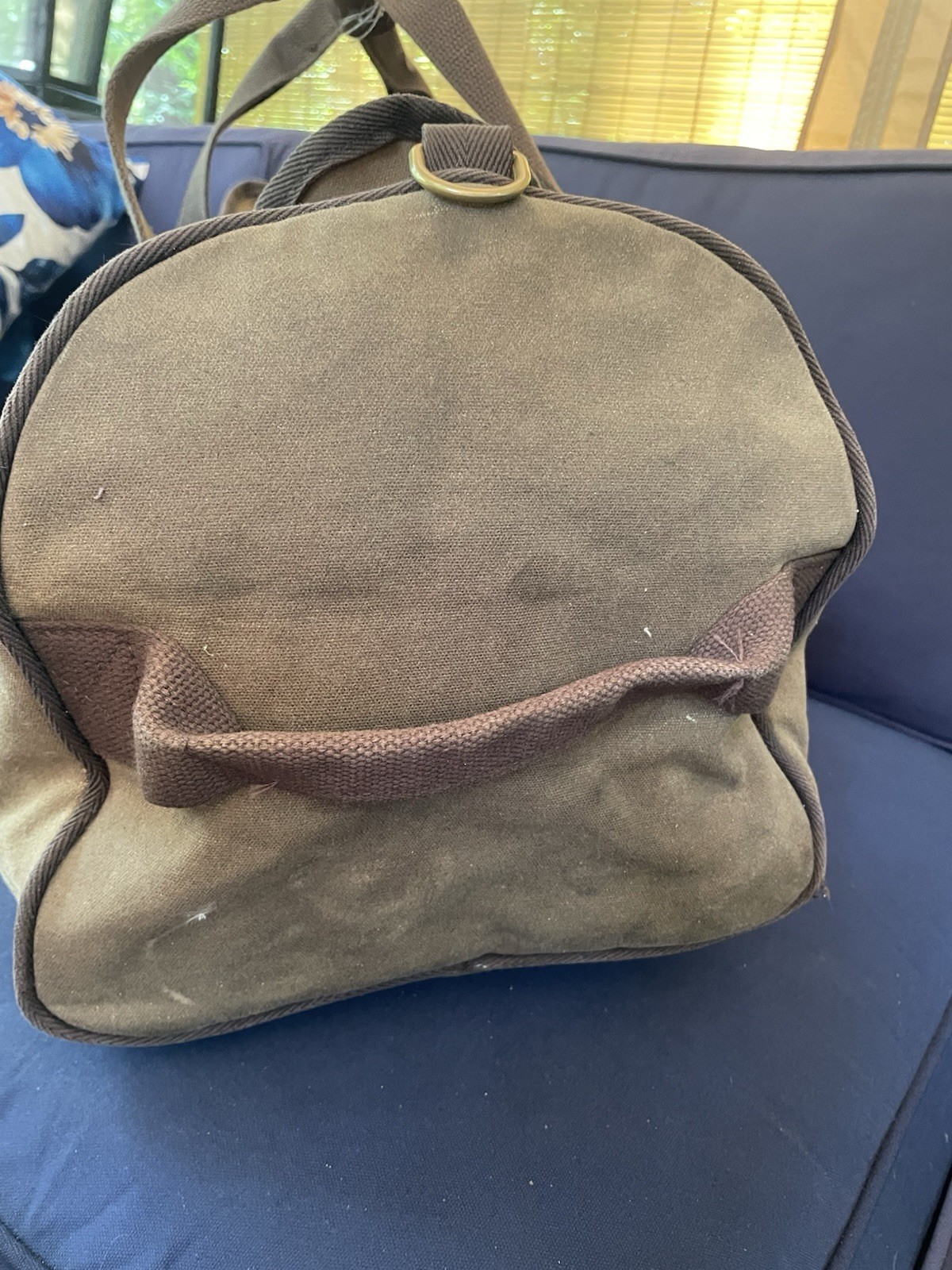 Frost River Explorer Medium Duffel Bag Waxed Canvas Leather Luggage Made in USA