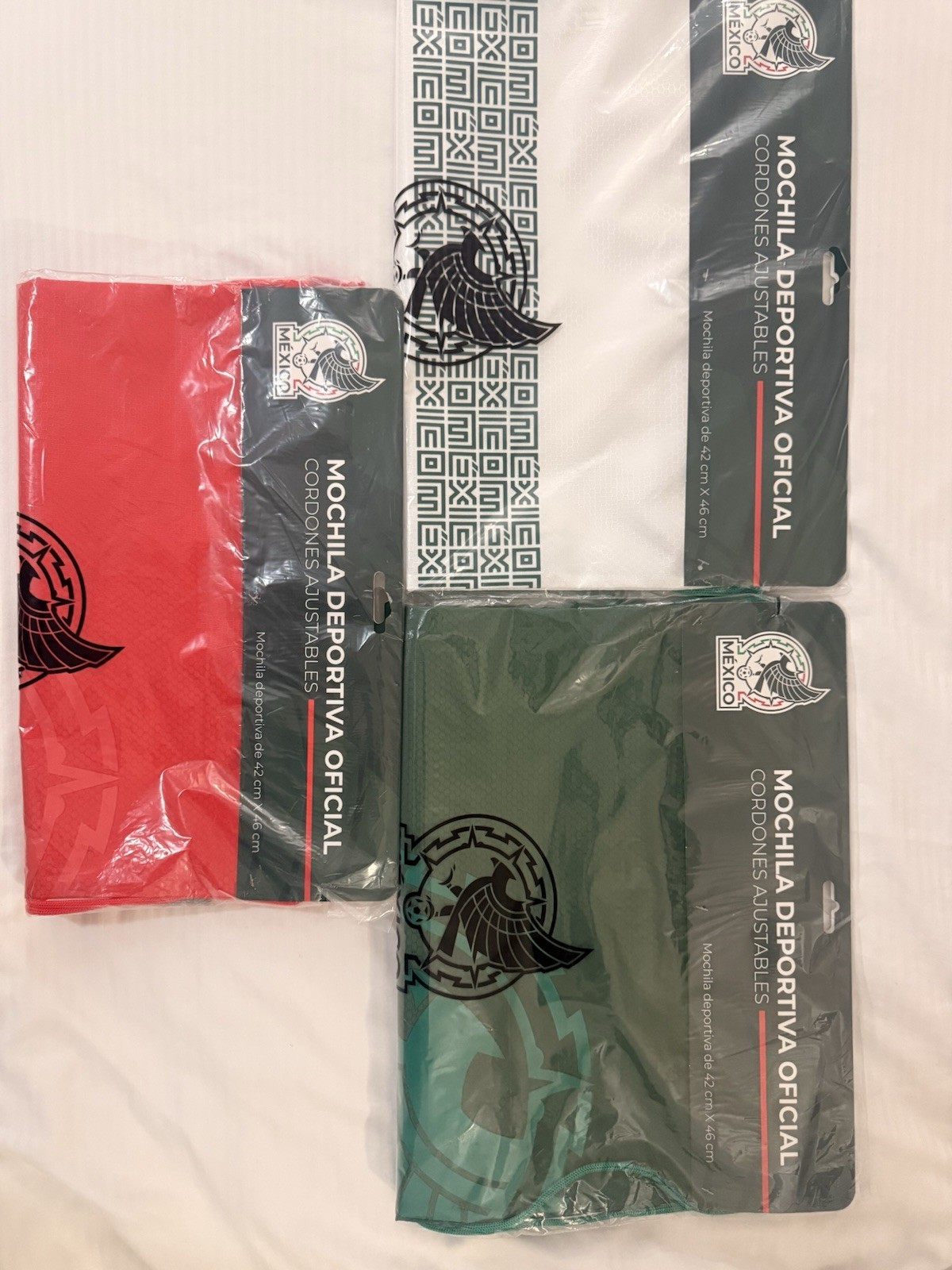 Official Mexico National Team Drawstring Backpack New Sealed Choose Color