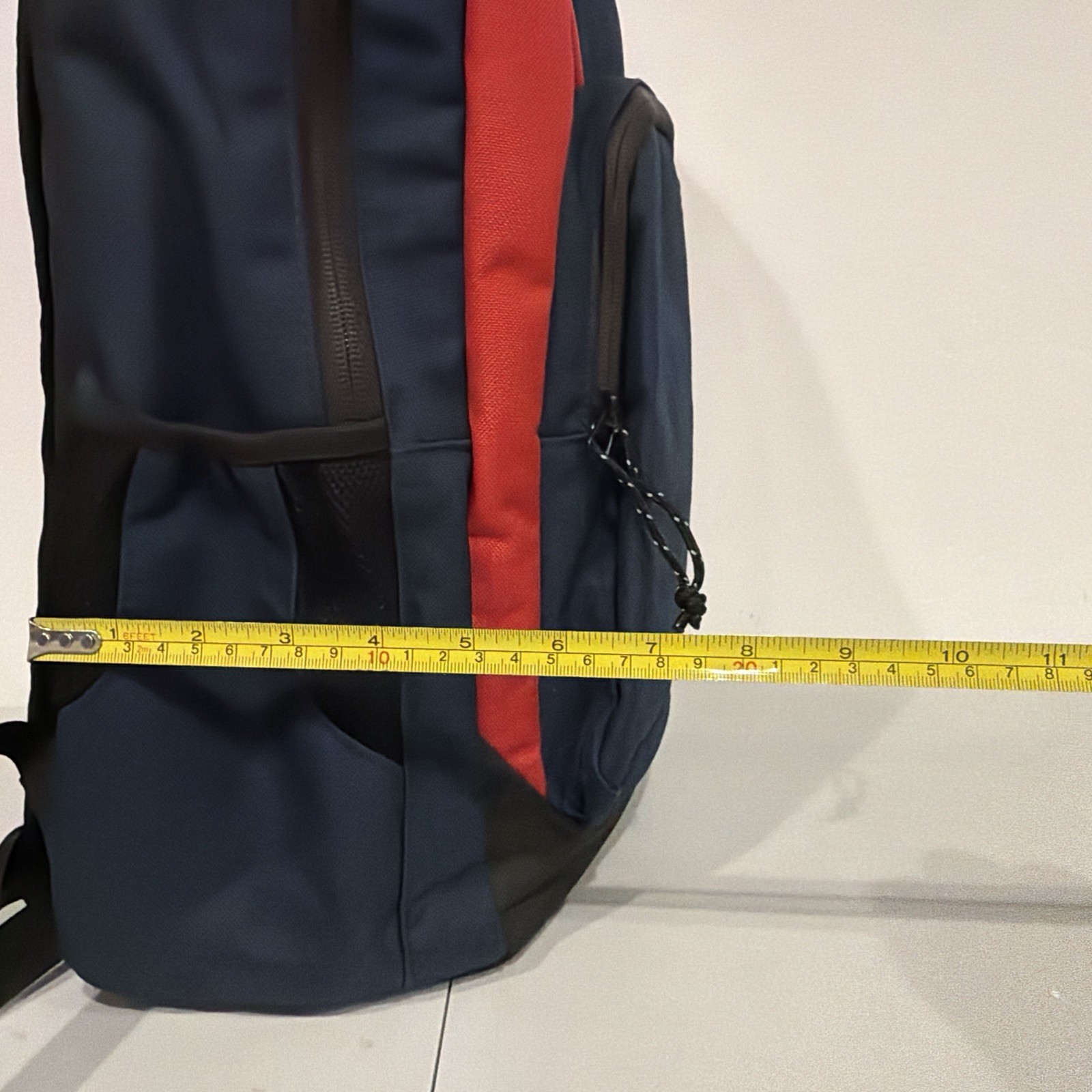 DC Shoes Large Blue/red Backpack Zip & Buckle Adjustable Straps Pockets