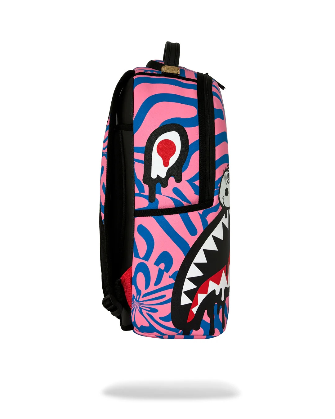 Sprayground x Snoopy DAYZ Backpack🔥NWT Black Pink Bookbag Large School Bag