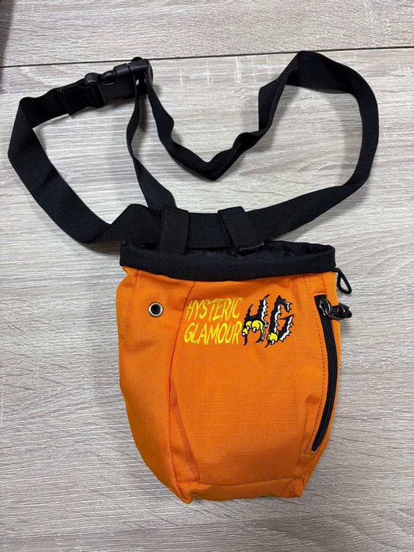 Hysteric Glamour Orange Body Bag No Damage Fashion Accessories