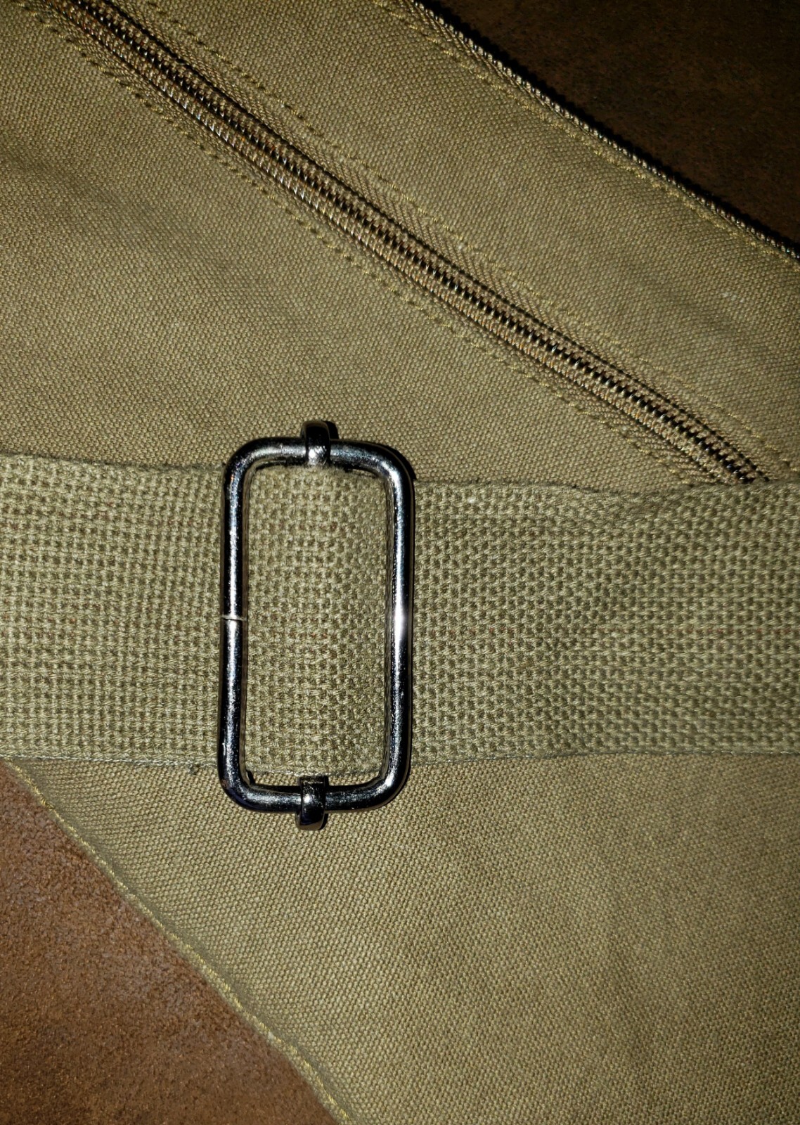 NWT Rothco Tactical Vintage Crossbody Bag Canvas Shoulder 6 Zippered Compartment