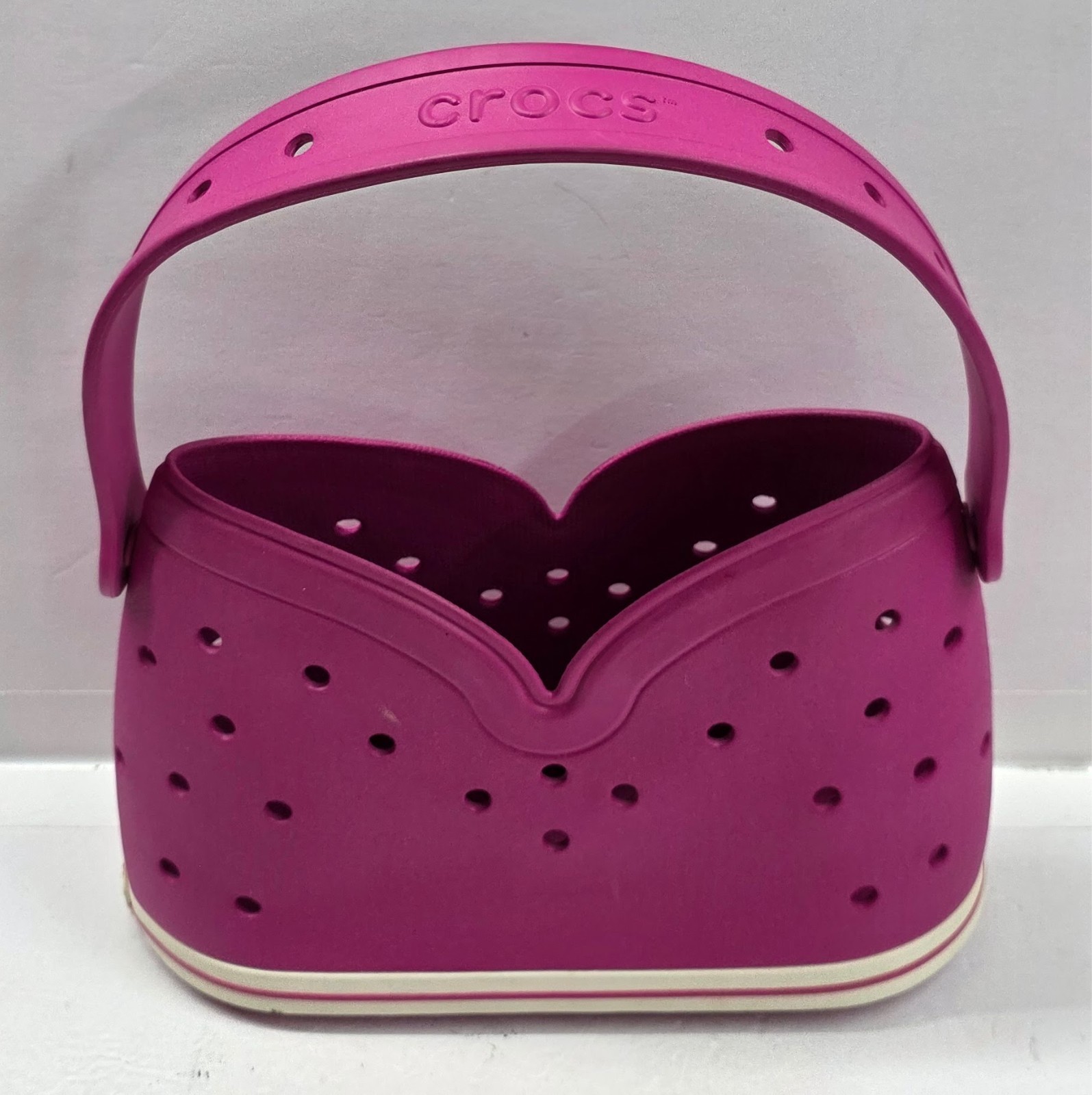 CROCS PINK Adorable Small Tote Bag Waterproof Lightweight Bag