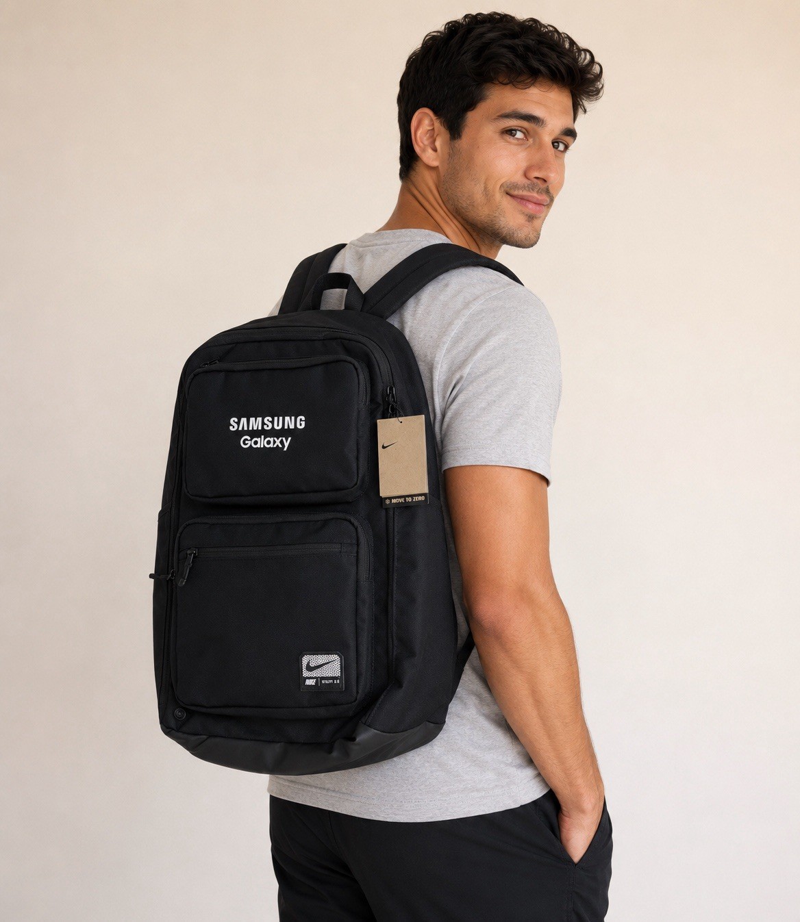 NWT Nike Utility 2.0 and Samsung Galaxy Backpack 27L – Black (FN4106-010)