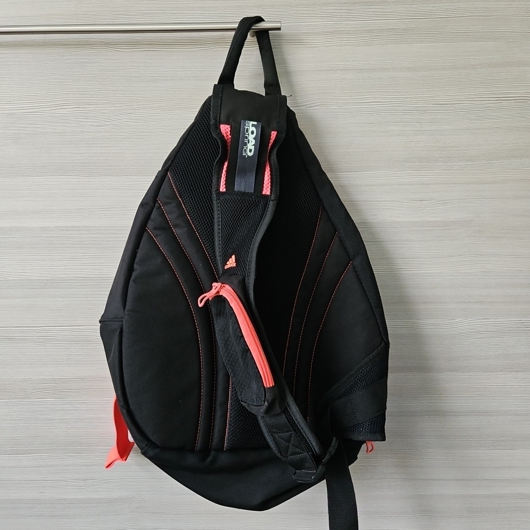 Adidas Rydell Load Spring Pink Black Ergo Sling One Shoulder Crossbody Backpack