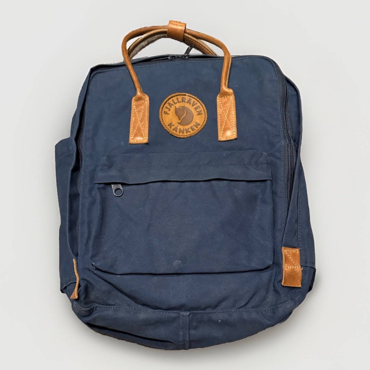 Fjallraven F23565 Kanken No. 2 Backpack Sweden Blue Brown Bag Pack