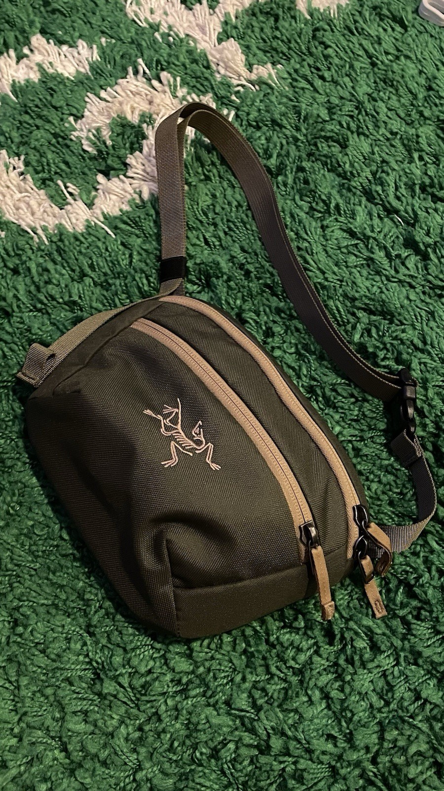 Rare Arcteryx Arc’Teryx Maka 1 Mantis 1 Waistpack Hunter Green Bag Pack Hiking