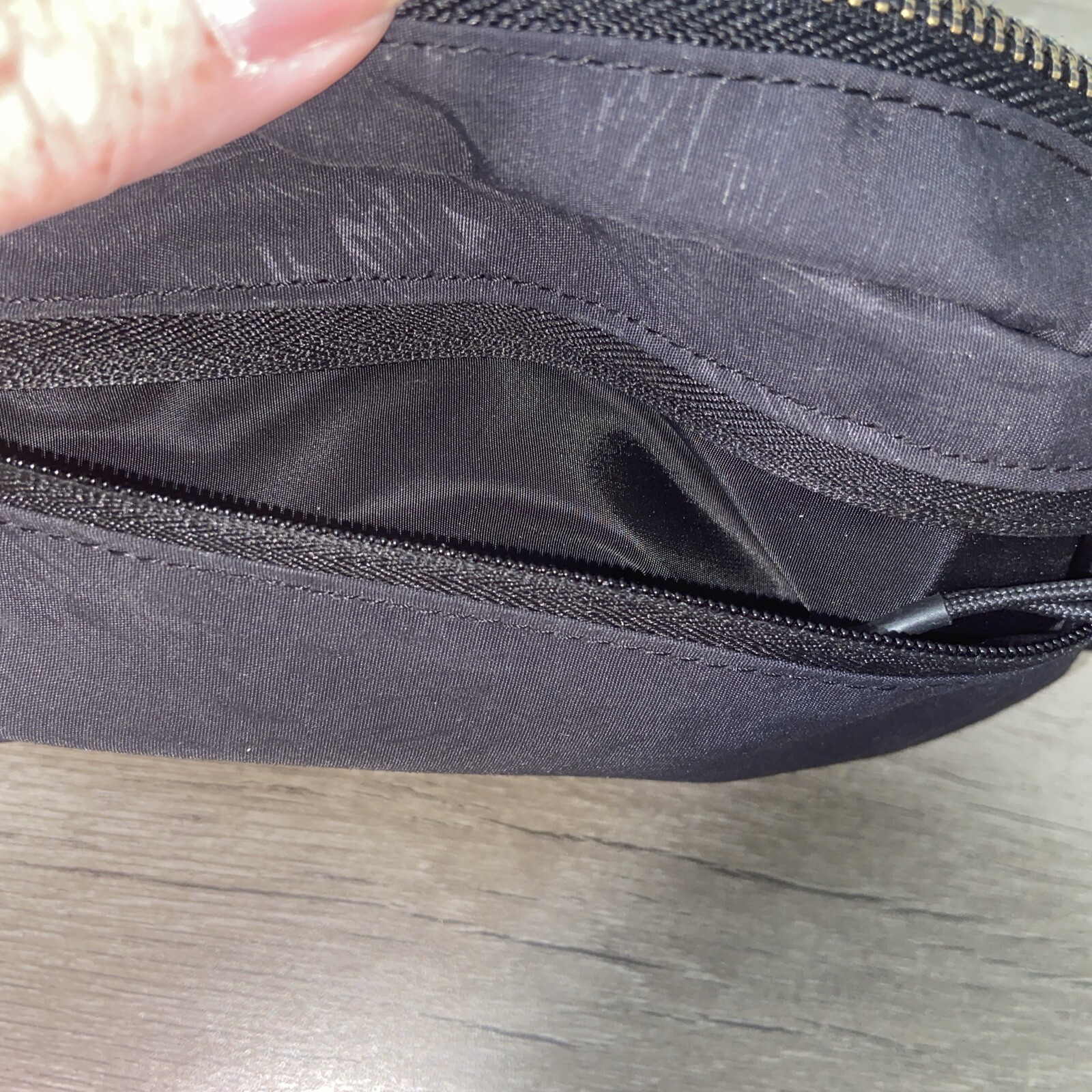 Unisex Mini Belt Bag with Adjustable Strap Pattern Small Fanny Pack for Black