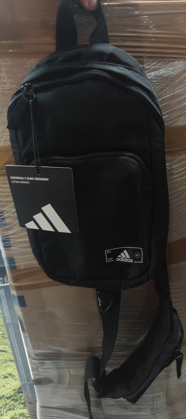 Adidas Essentials 2 Sling Crossbody Bag Black Or Blue New