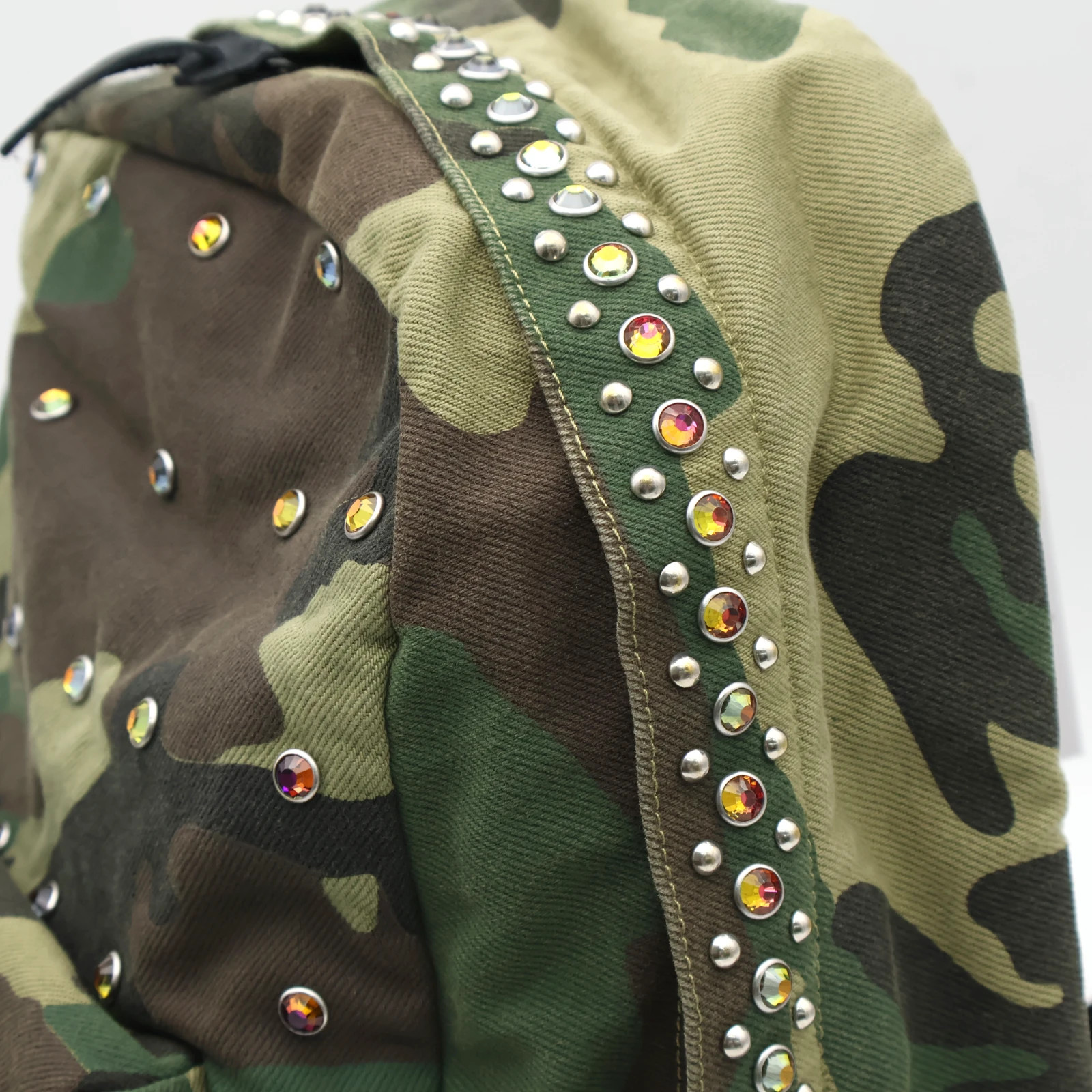 Supreme b.b. Simon Denim Backpack Woodland Camo