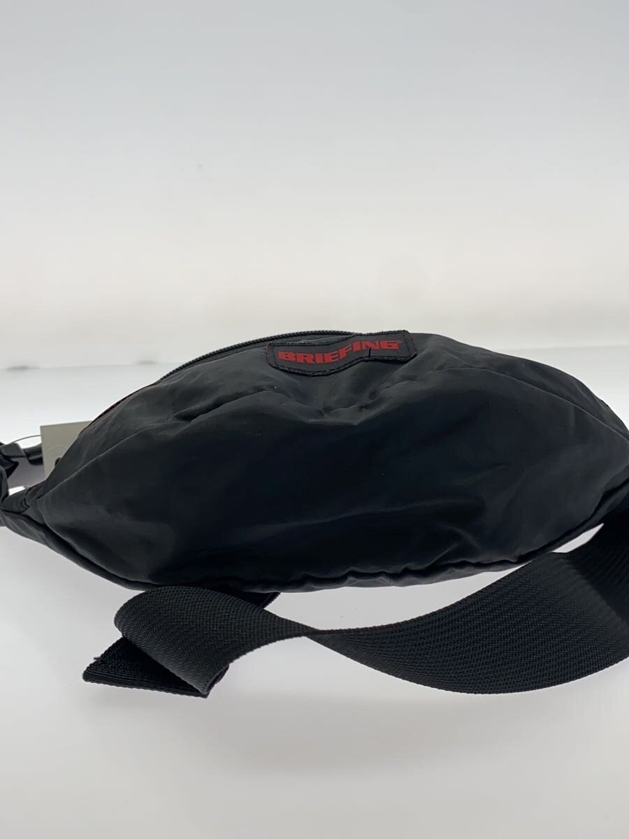 BRIEFING Waist Bag Nylon BLK Solid Color