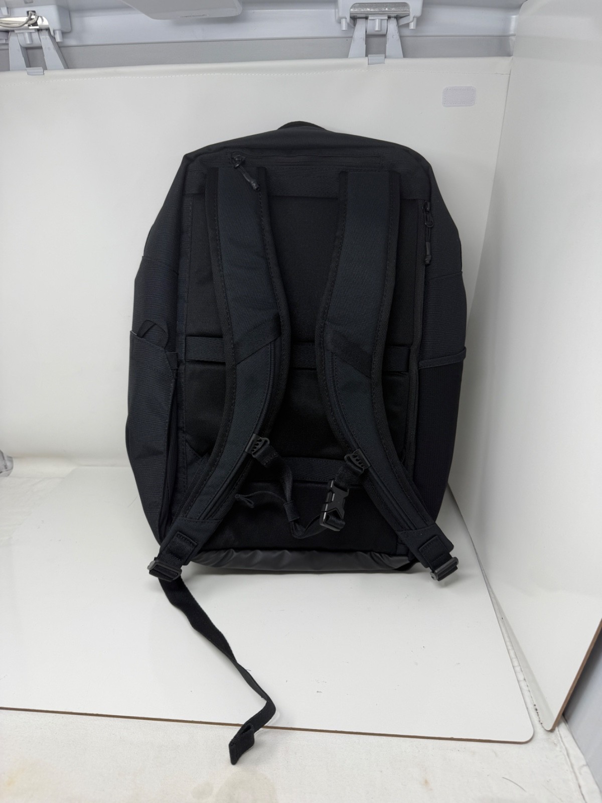 Nike 27L Utility Backpack Black White, Durable Unisex Gym & Travel Bag