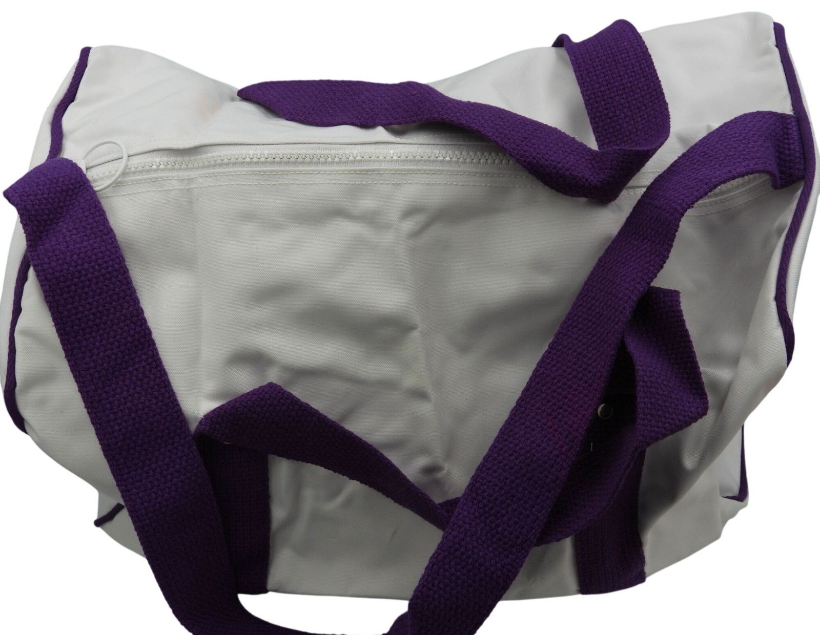 Vintage 80s Lifetime Cabletelevision Network Channel Gym Duffle Bag