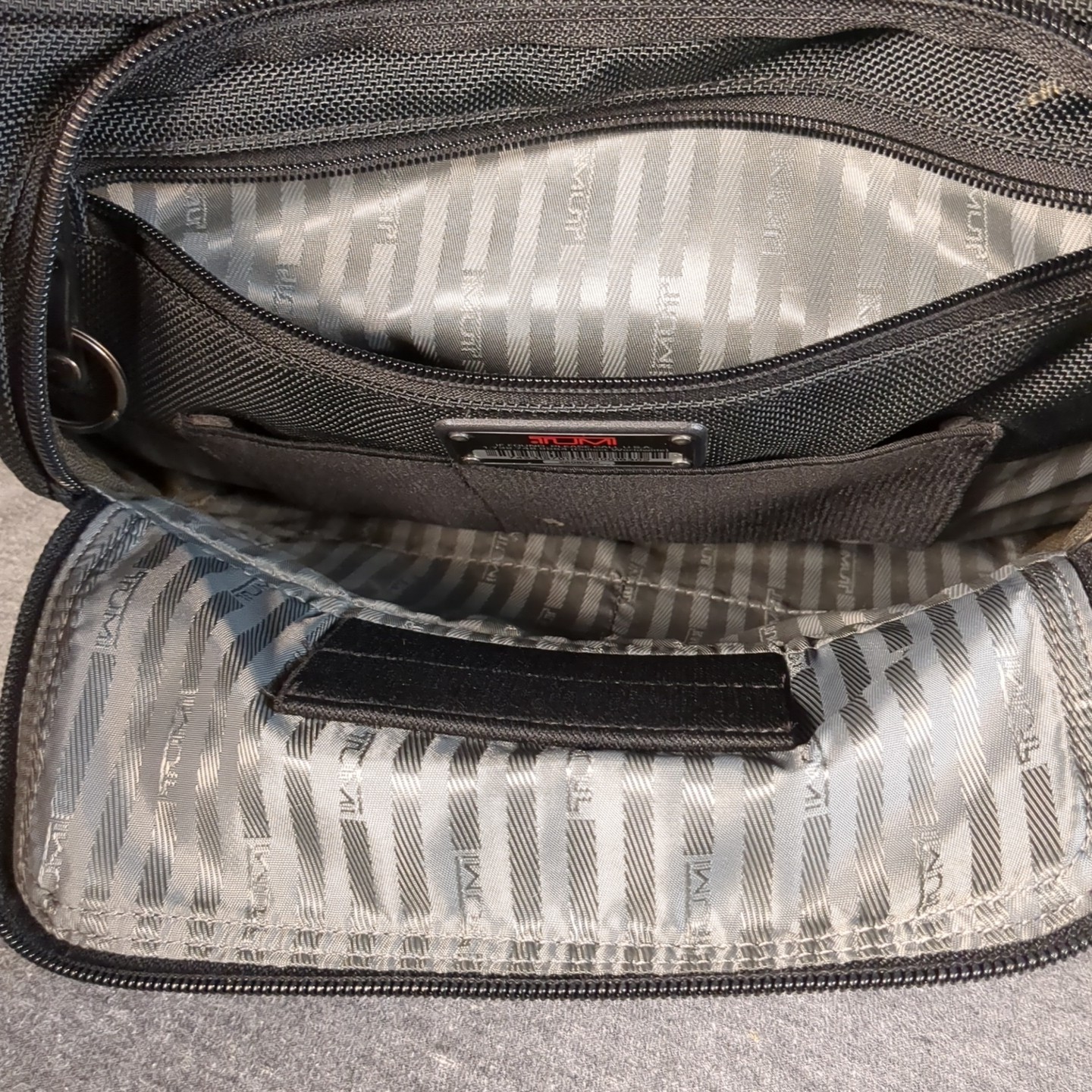 TUMI 26086D4 T-Pass Laptop Backpack Black Nylon Carry On Pockets