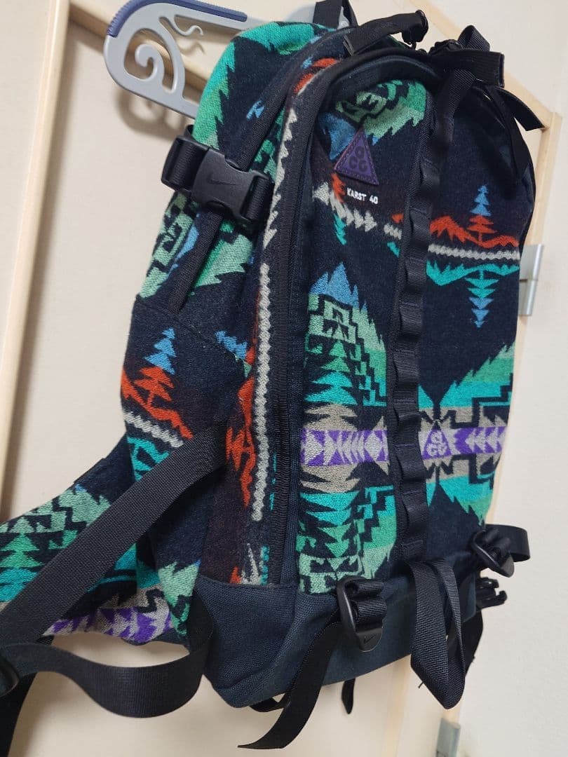Vintage Rare Nike ACG Pendleton Collaboration Backpack Karst40