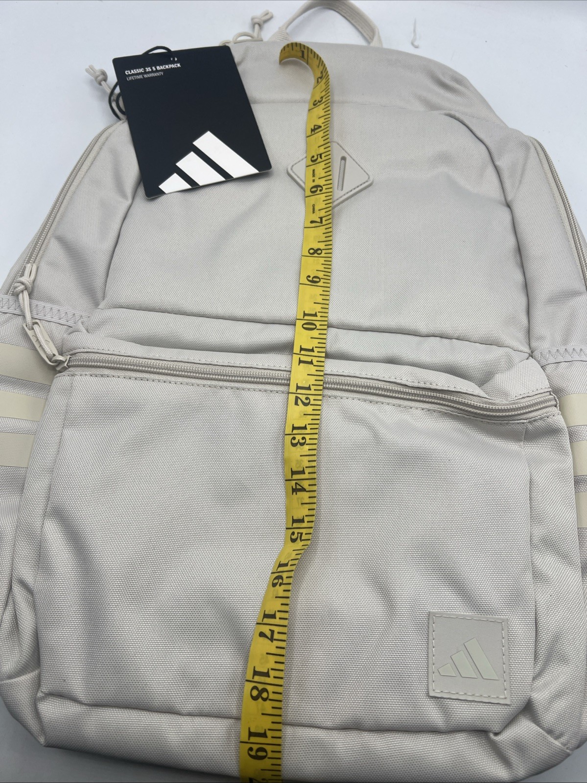 Adidas Classic 3 S5 Backpack Bookbag Laptop Bag Jk3399 Alumina/Grey NWT