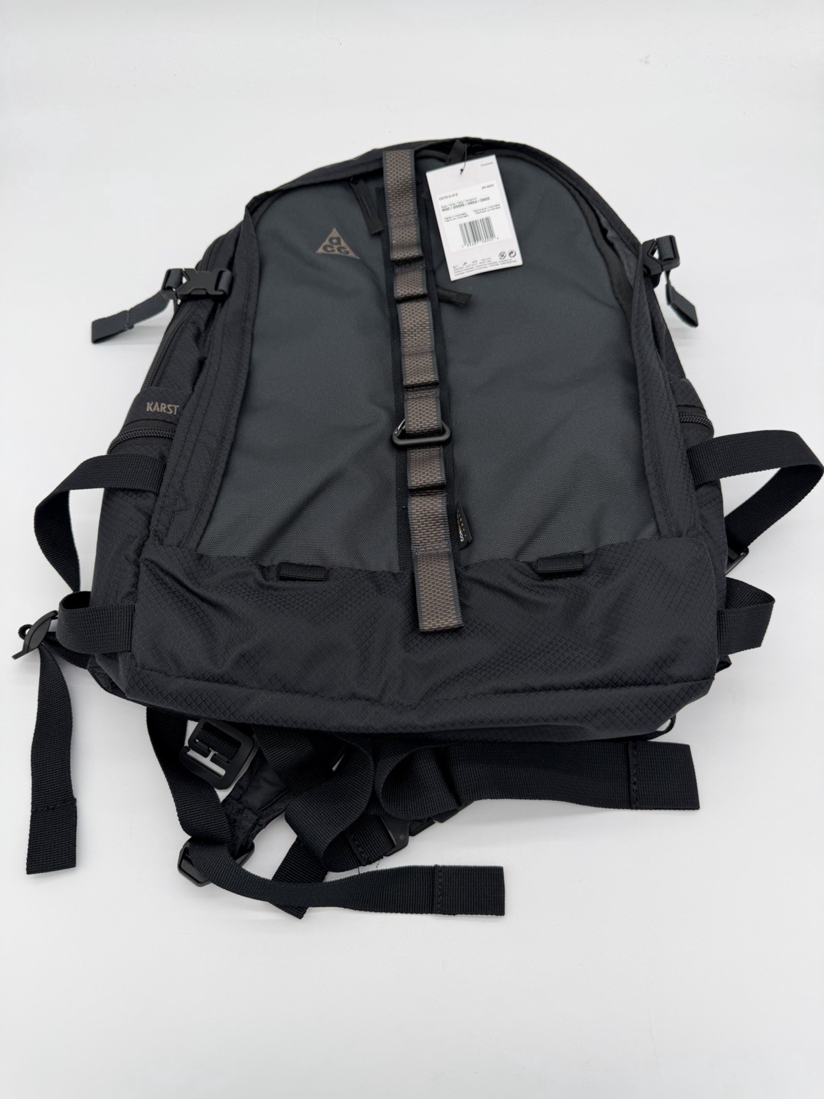 29L – Nike ACG Karst Backpack Black/Dark Smoke Grey CK7510-013 NWT
