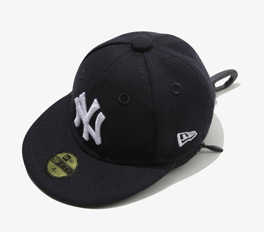 New Era MLB Cap Pouch Key Holder Keychain Keyring Mini Cover Bag Accessory