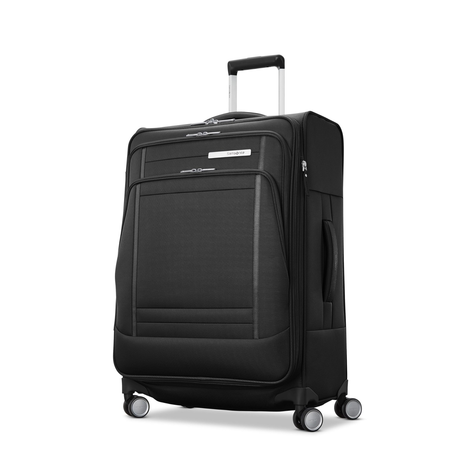 Samsonite UpLIFT Lightweight Softside Expandable Luggage Black Large Checked U1