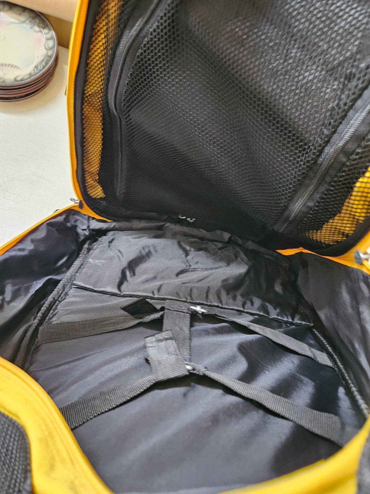 Briggs & Riley Yellow Backpack