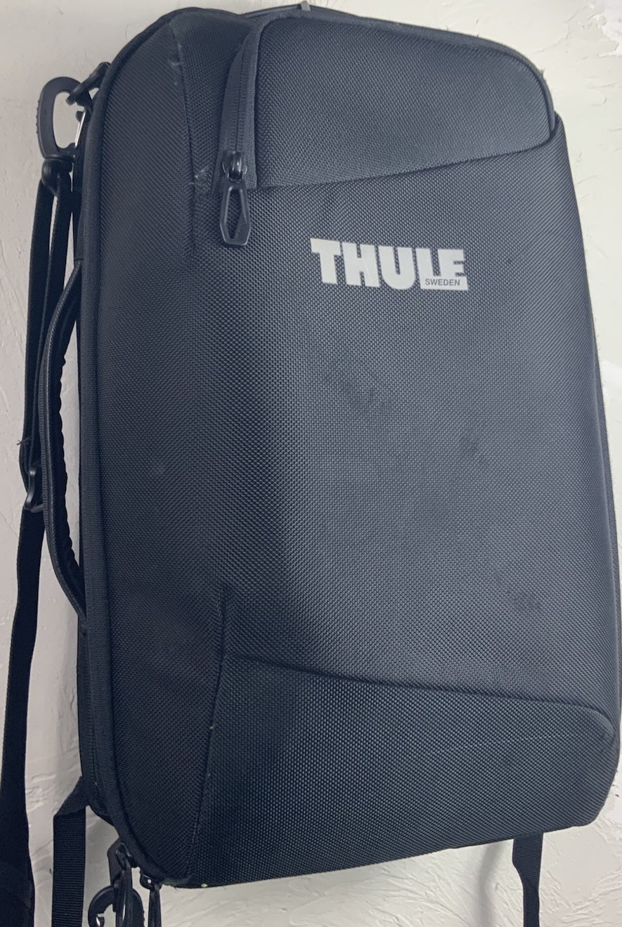 Thule Convertible Laptop Bag Briefcase Backpack Black Business