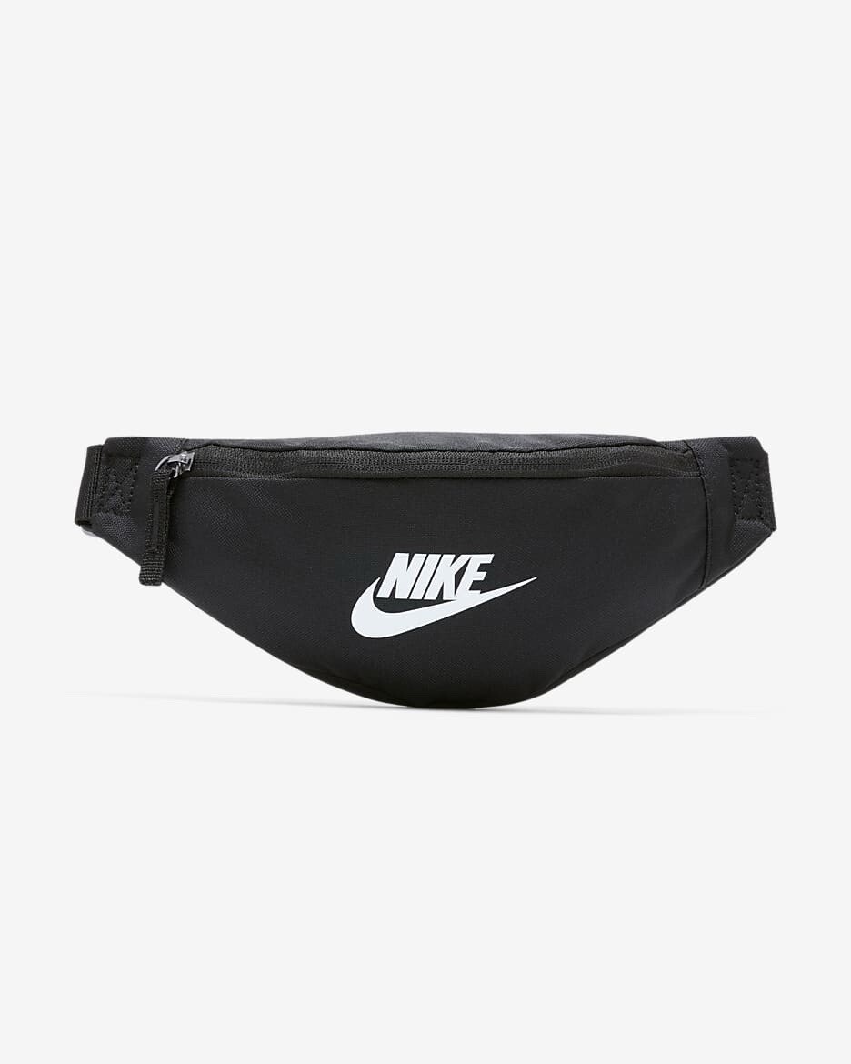 Nike 3L Bum Bag/Waistpack Adjustable Waistpack Black-White Futura Logo FREE SHIP