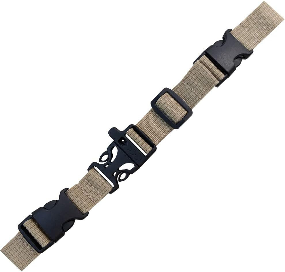Backpack Chest Strap- Nylon – Adjustable Universal (Khaki)