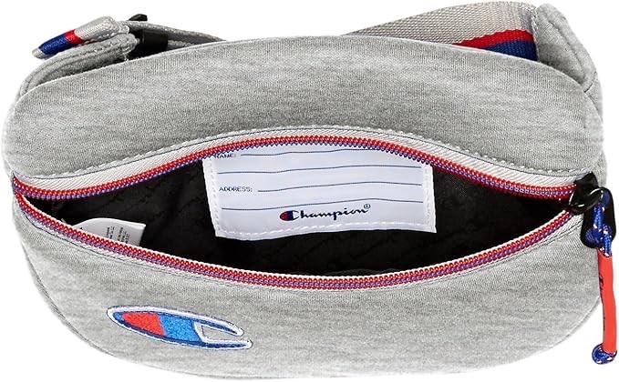 Champion Attribute Waistbag ✩ Gray Fanny Pack ✩ Unisex Travel Gym Streetwear!