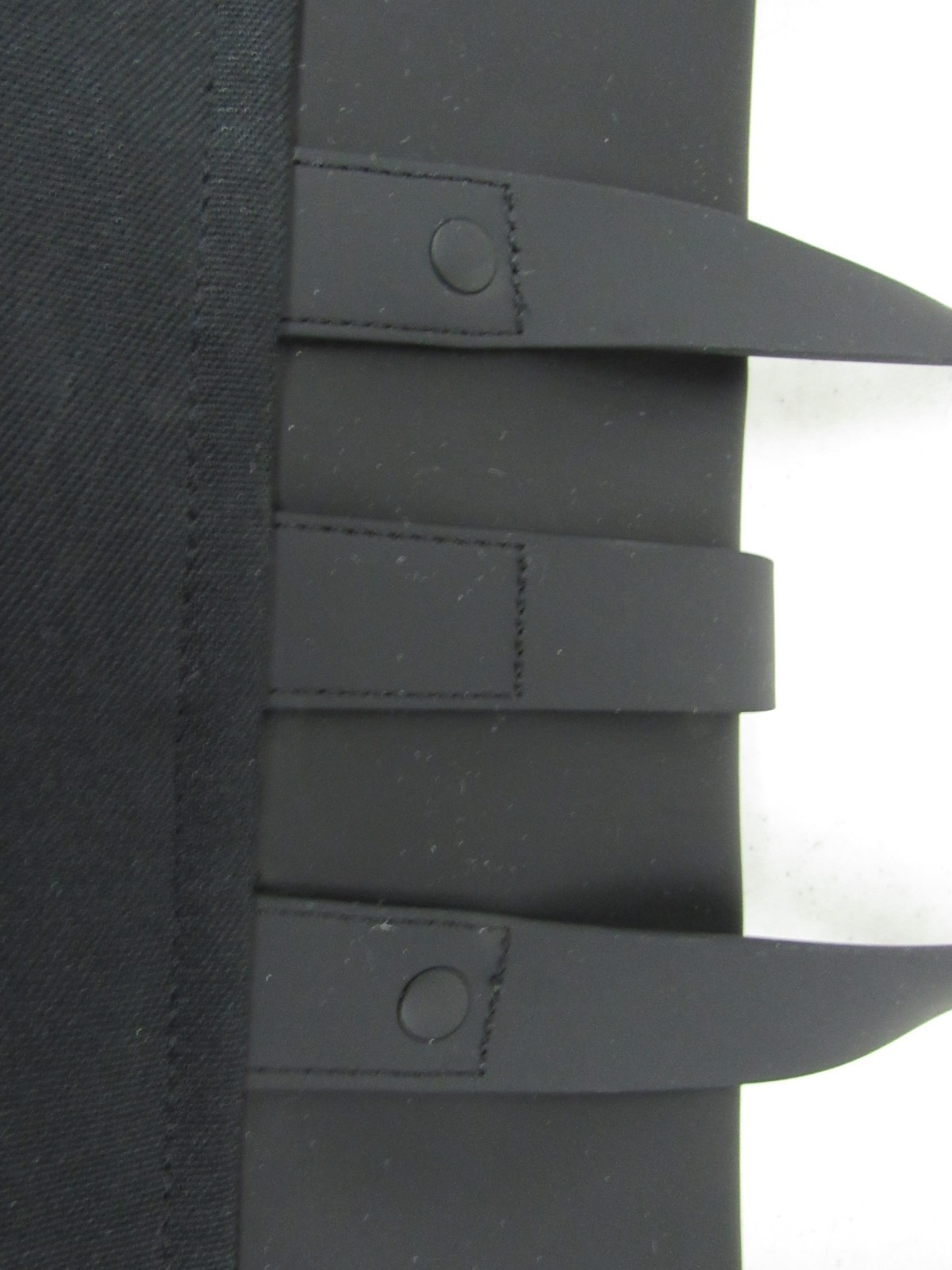 Rains Black Mini Waterproof Minimalist Polyurethane Travel Laptop Backpack