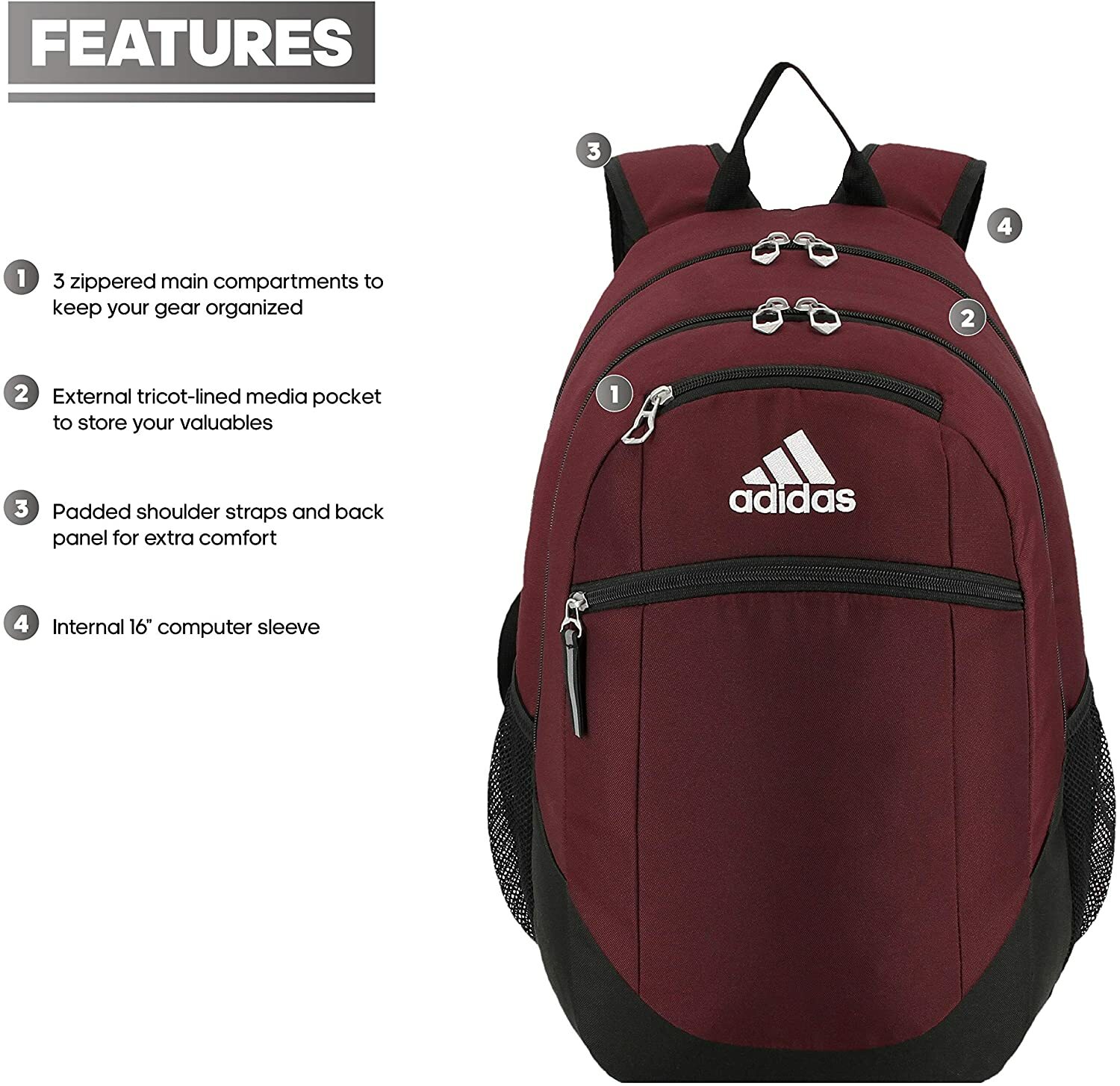 adidas Striker 2 Team Backpack