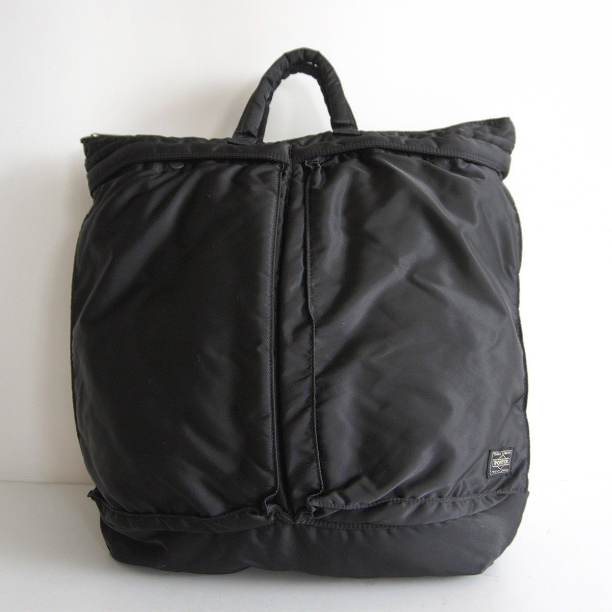 Authentic PORTER TANKER 2-Way Helmet Bag Nylon Black 48cm Men’s Shoulder Bag